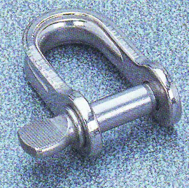 lalizas 92710 Shackles, U shape, Diam. 6mm, B 13mm, H 21mm
