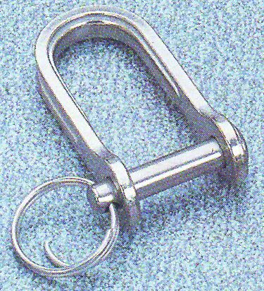 lalizas 92714 Clevis pin shackle, Diam. 4mm, B 12mm