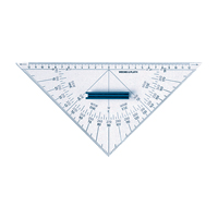 lalizas 93991 Triangular protractor 45ο w/ handle