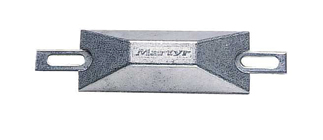 lalizas 96011 Hull anode, square model, 0,2kg, 95x33mm