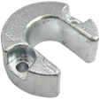 lalizas 96041 Mercury-Mercruiser Lift Ram Horsehoe anode, 0,35kg