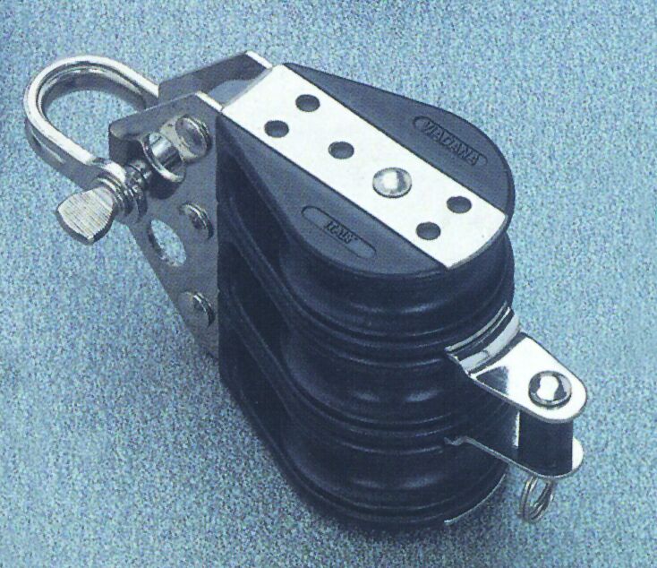 lalizas 96108 Triple ball bearing block with beckett, Diam.38mm, Diam. 10mm