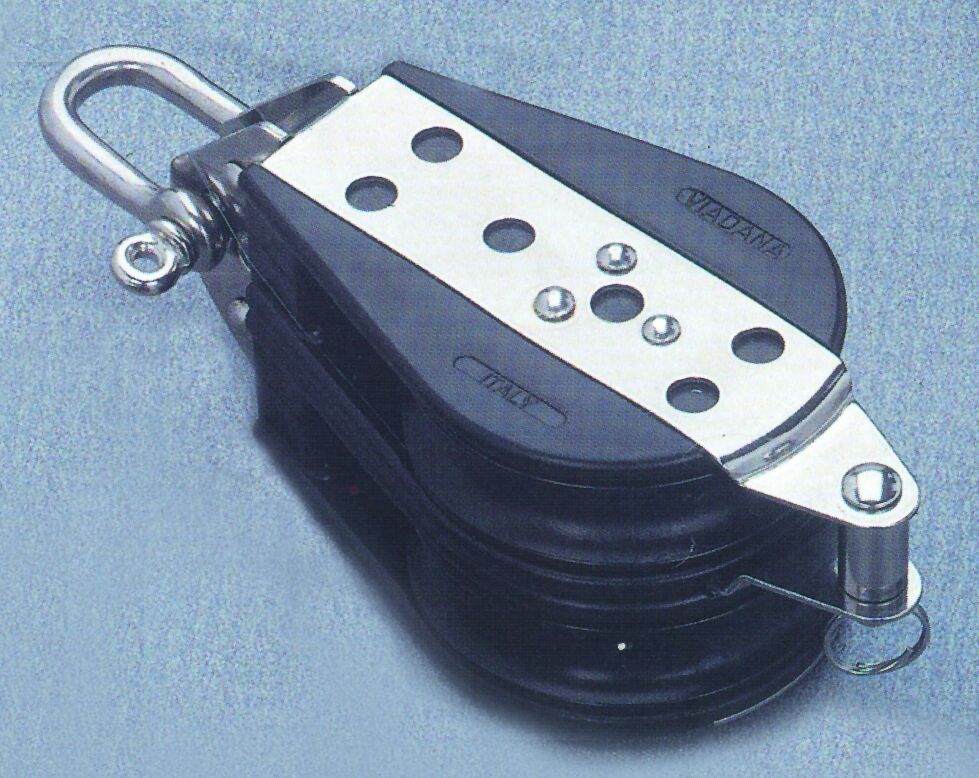 lalizas 96109 double ball bearing block with becket , Diam.76mm, Diam. 14mm