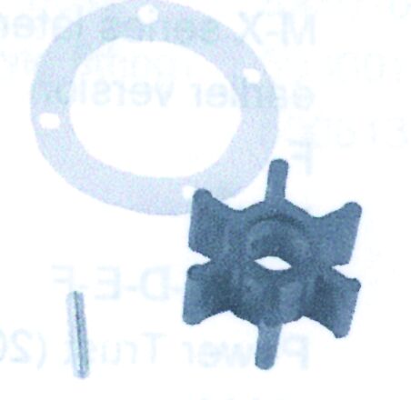 lalizas 97898 Pump Impeller CEF for Jabsco, Johnson & Volvo-Penta Ø12,66 50,8Χ22,1