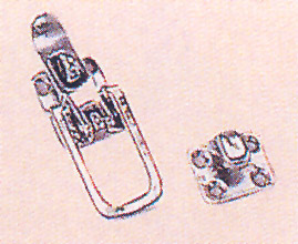 lalizas 99070 Hatch Fastener, chrome plated brass