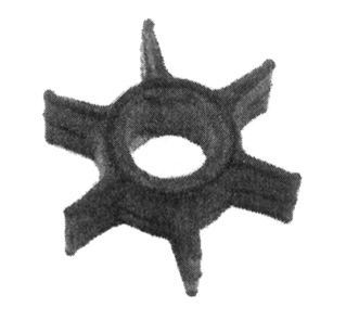 lalizas 99177 Engine Impeller CEF for John-Evinr&Merc Ø16 51Χ19
