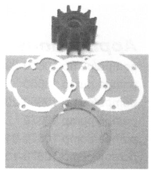 lalizas 99329 Pump Impeller CEF for Jabsco & Johnson Ø14,4 57X31,6