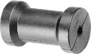 lalizas 99626 Spool keel roller light duty, molder rubber, total diam.76mm, w.102mm, 16mm bore