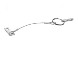 lalizas 99637 Stainless steel pull pin, total L .194mm, pin dim.6.3mm