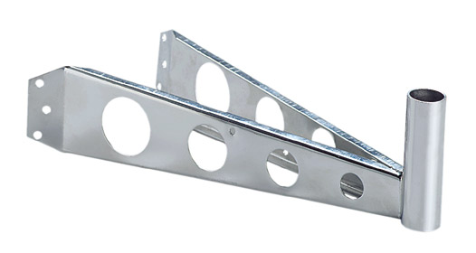 lalizas 99662 Mount for TV Antenna 99643 & 99645, Glomex, electropolished stainless steel, Diam. 25mm