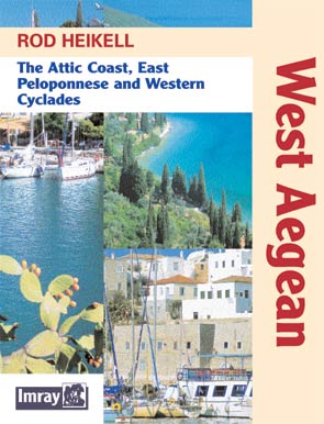 lalizas 99840 Mediterranean Pilot, ''West Aegean'', Imray