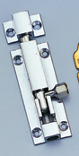 lalizas 99977 Barrel Bolt, Chrome Plated Brass, 2''