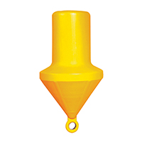 Marking Buoy, Cylindrical, Ext.Ø400mm, Yellow