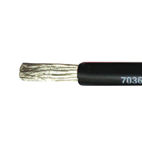 Marine Cable, Single core, Tinned, 1x1,5mm2, black