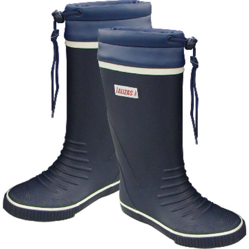 Long leg Tie-Top rubber sailing boots No.38