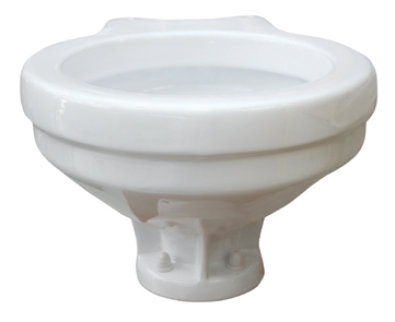 lalizas 11896 Toilet bowl for the toilets LT-0 & LT-0E, ceramic, white