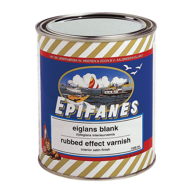 Rubbed effect Varnish Epifanes, 500ml, poly-urethane resin