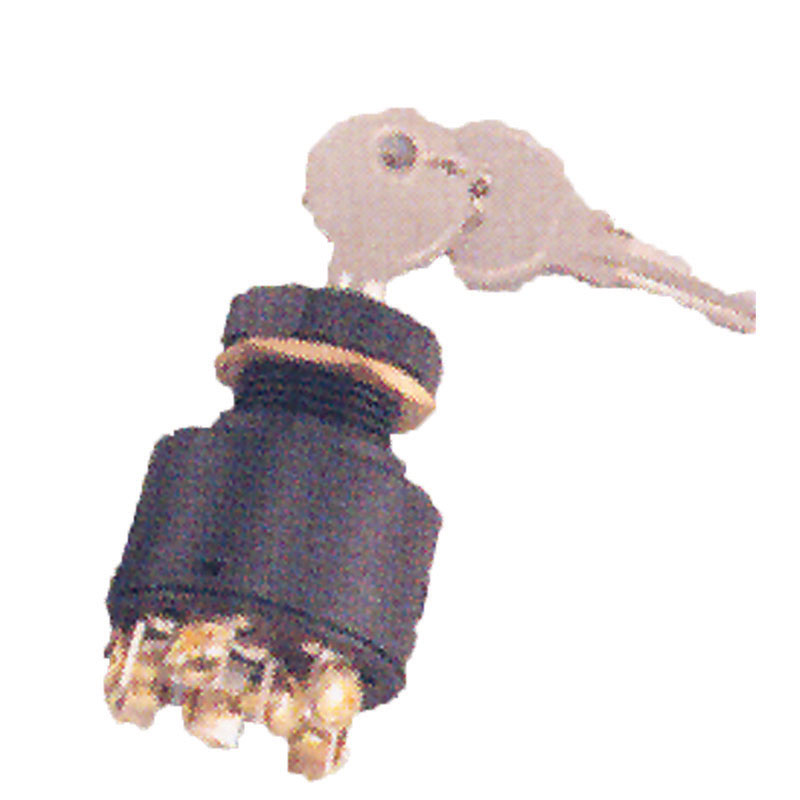 Switch Ignition Starter ACC-OFF-IGN-START, 4 Positions Ø6,35