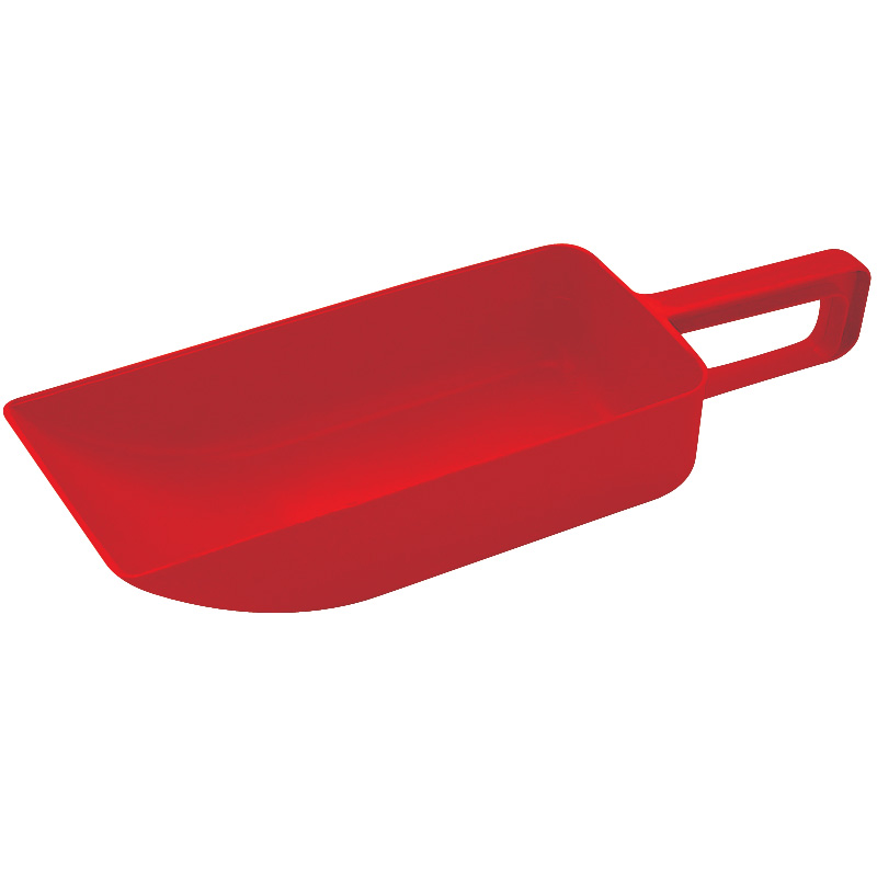 Bailer Rigid Red, 365x110 mm