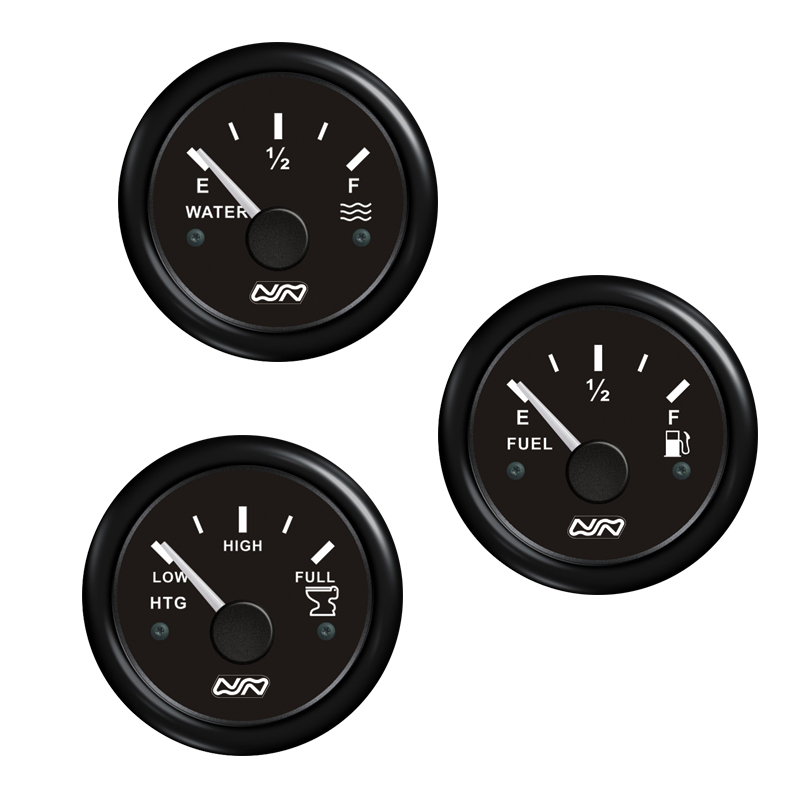 Fuel Level Gauge, 0-190 Ohm