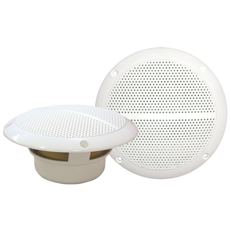 Two-way Speakers, 80W, 5 1/4'', White, Set