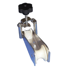 Bow Roller w/Anchor block, Inox 316, 218x52mm