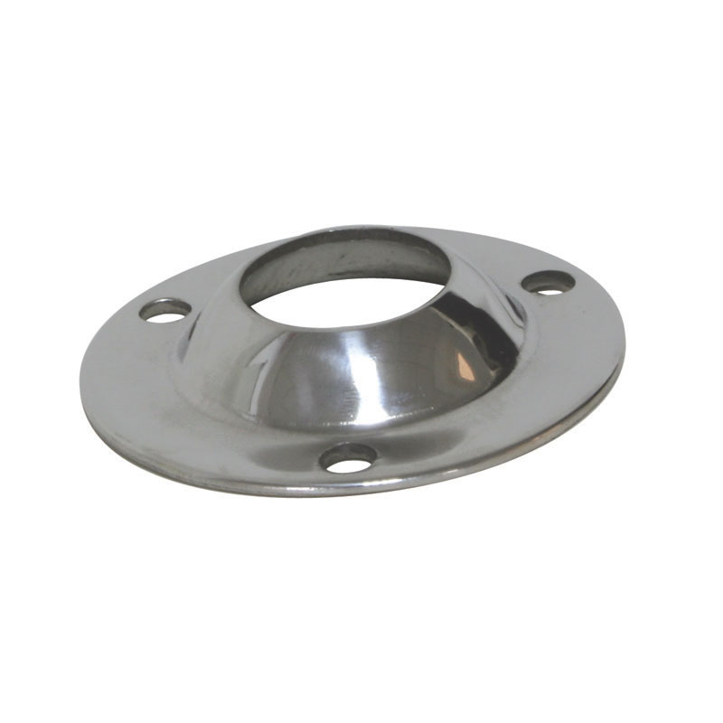 Round Βase 90°, Inox 316, ø25mm, Base ø 57mm