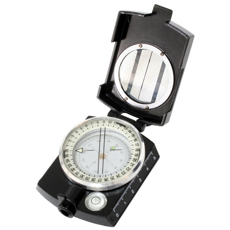 Hand bearing compass, non-magnetic alloy