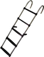 Ladder, 5 steps, Inox 316, L1360xW350mm