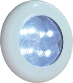 lalizas 30723 AquaLED Downlight, 1W, 12V/24V, waterproof, white