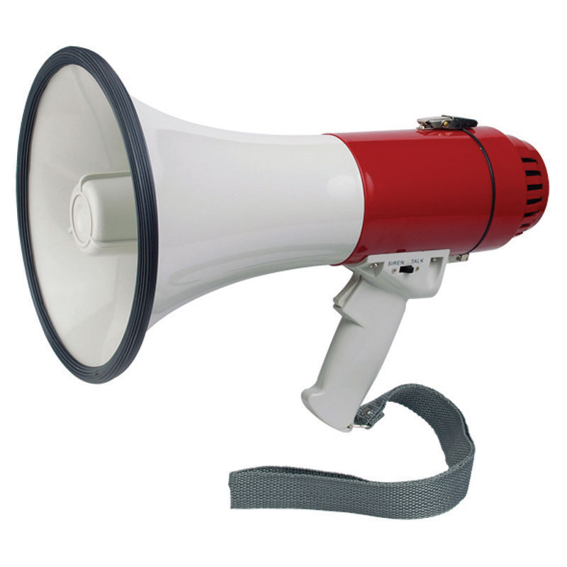 LALIZAS Megaphone w/ Siren, 20W, 400m