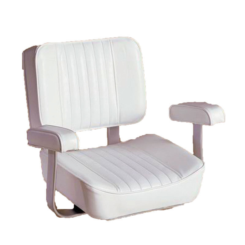 Deluxe Captain chair, white, Springfield