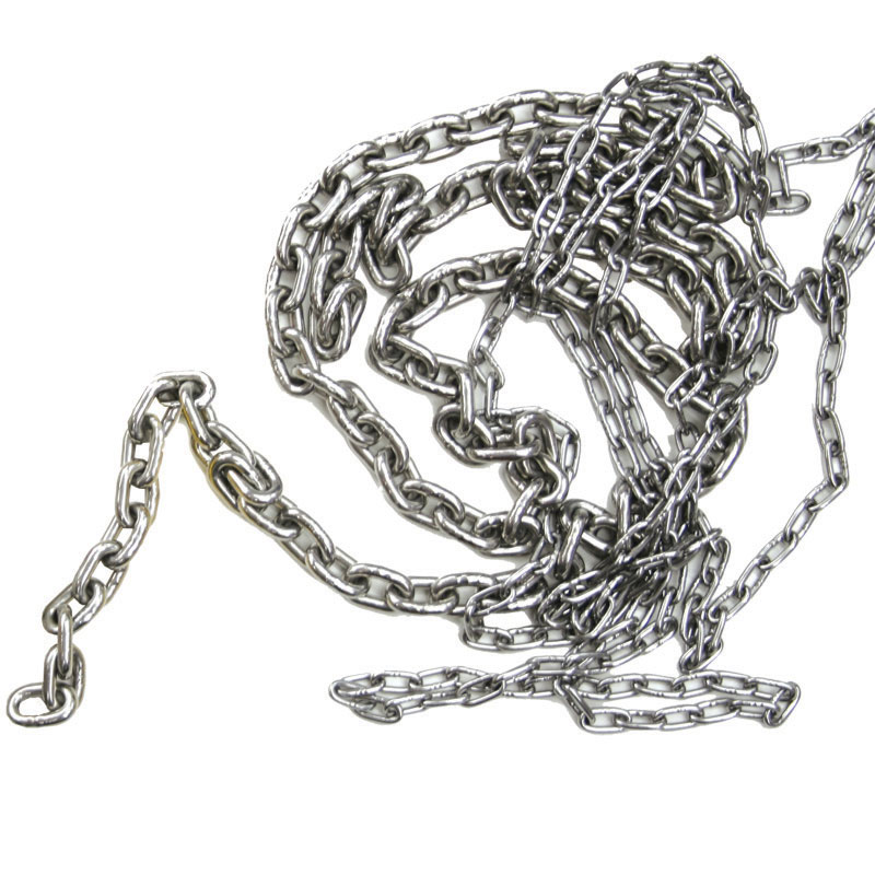 Chain, Hot-Dip Galvanized, ISO 4565, Diam. 10mm, Calibrated