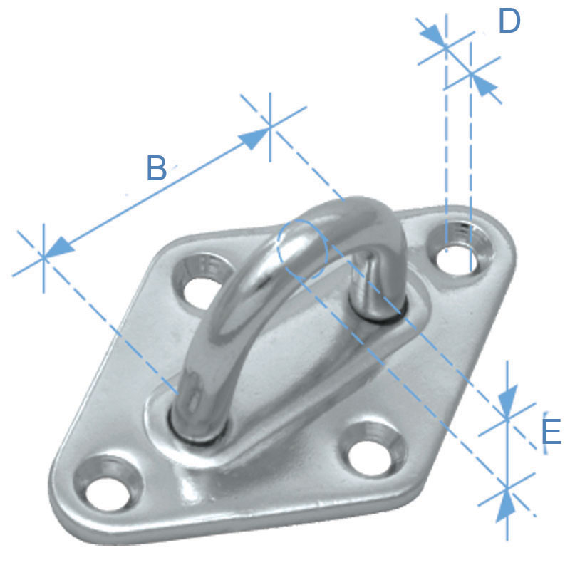 Diamond Pad, Inox,  ø5mm