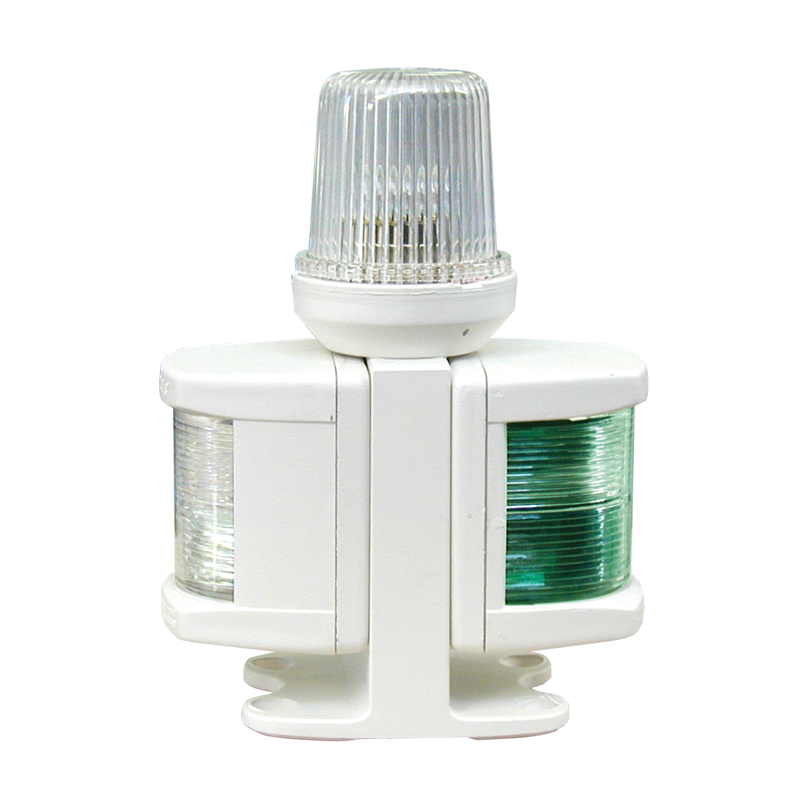 CLASSIC 12 All-round & Stern & Bi-colour Light, with white housing