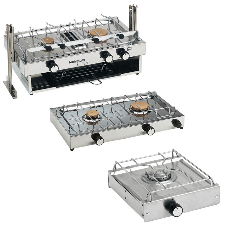 Cooker w/ 2 burners, 557x280x104mm, 3 kg