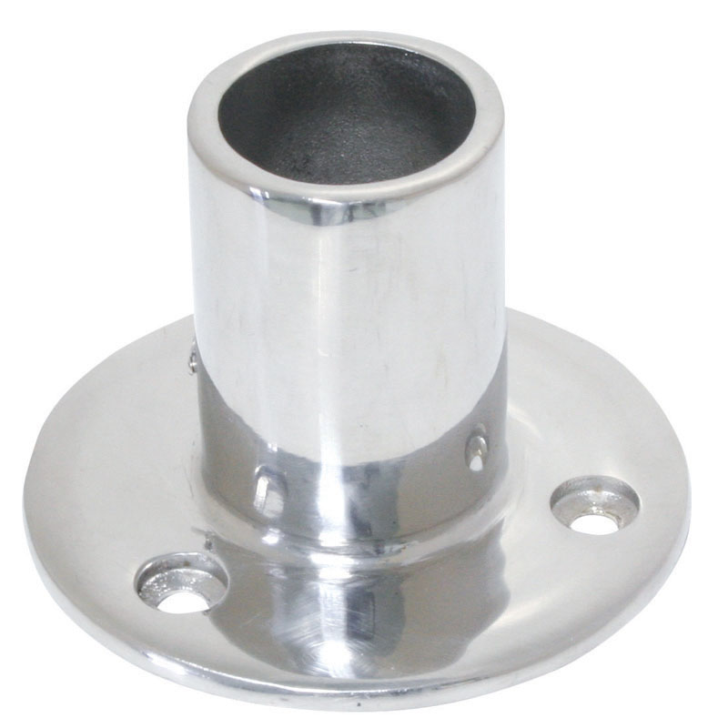 Round base 90ο, casted AISI 316, inter. Diam. 22mm