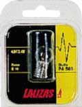 lalizas 30650 Bulb in blister 4.8V/3,6w/0.75Α, E10, C2R, 9 X 28 mm