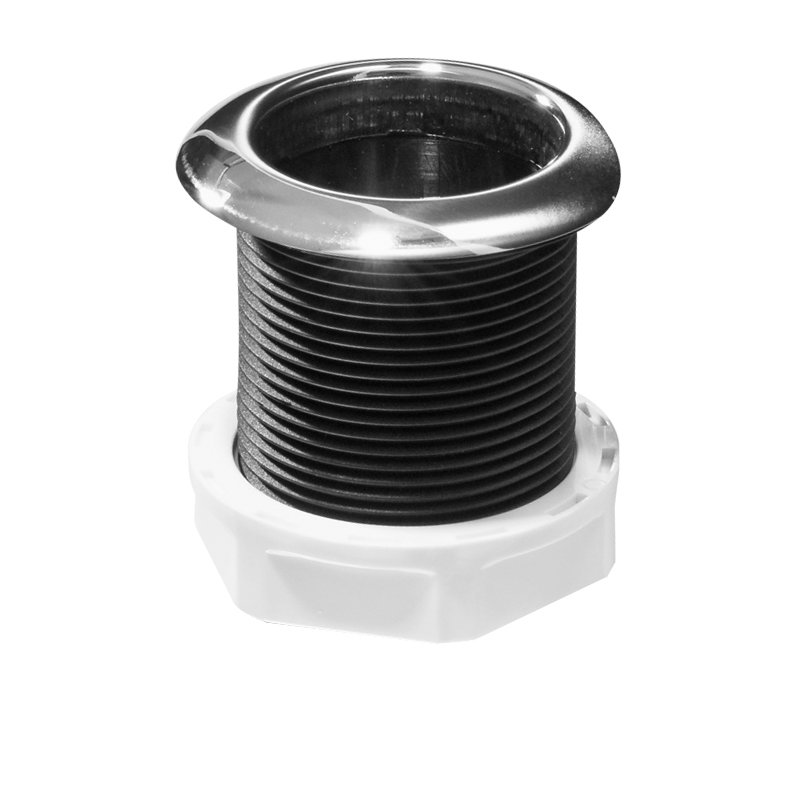 Thru-Hull w/Inox Flange, Threaded 1 ½'', L.62mm