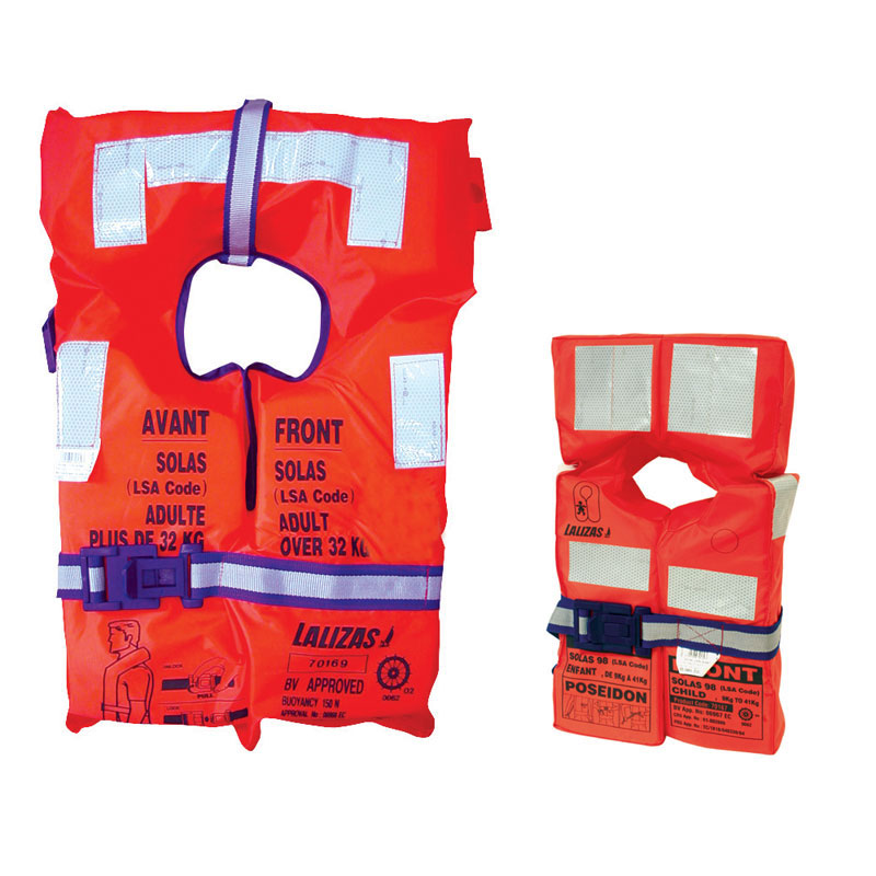 LALIZAS Lifejacket Poseidon, SOLAS '98, Child, w/o Light