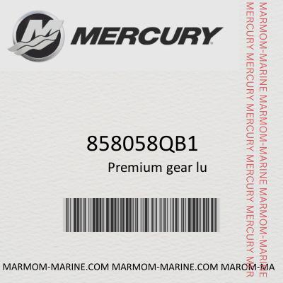 Mercury 858058QB1 PREMIUM GEAR LUBE 1LTR