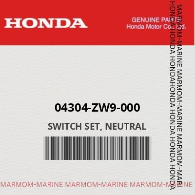 04304-ZW9-000 SWITCH SET, NEUTRAL