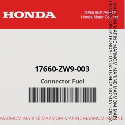 17660-ZW9-003 Connector Fuel