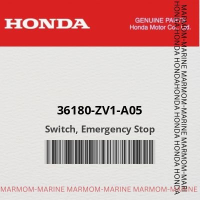 Honda 36180-ZV1-A05 - Switch, Emergency Stop