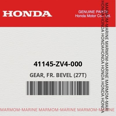 Honda 41145-ZV4-000 - GEAR, FR. BEVEL (27T)