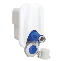 53249 - Case f/Electric Power Shore Center 16A/220V, White