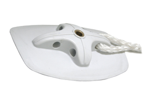 57333 - Rowlock socket for Inflatable boat, grey