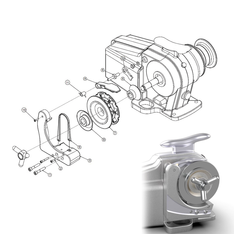636616 - Rope Kit for Tigres 10 ISO-3/8" HT