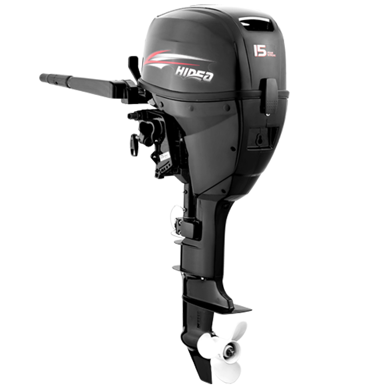 Hidea outb. HDF15HS, 4-str., 2 cyl., man., sh. shaft, 12L ext. f. tank (73697)