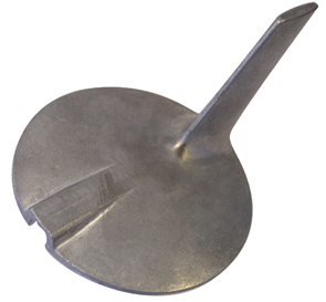 90217 - Finshape anode, for Yamaha, 0,52kg